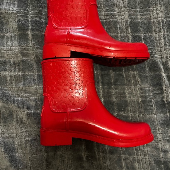 Coach rain boots - Picture 4 of 9